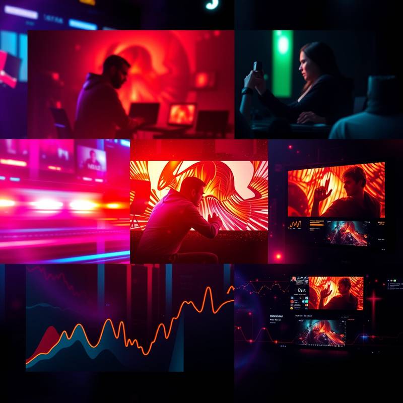 Image illustrative de montage vidéo