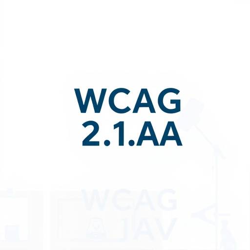 Logo de conformité WCAG 2.1 niveau AA